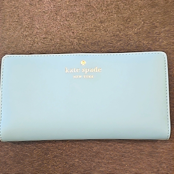 kate spade Handbags - NWT Kate Spade Blue Wallet, blue
